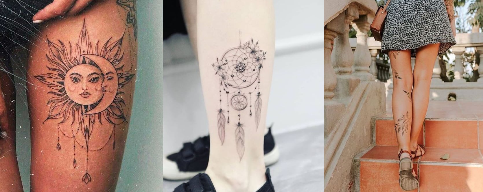 Tatuagem feminina na perna: 20 ideias repletas de chame para te inspirar –  Nova Mulher