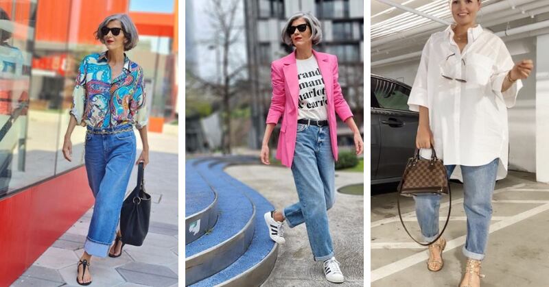 5 modelos de calças jeans para mulheres de 50+ que desejam looks modernos –  Nova Mulher