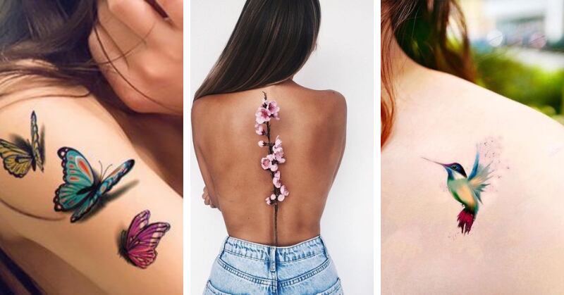 Tatuagens 3D femininas: confira algumas ideias de desenhos repletos de  charme – Nova Mulher