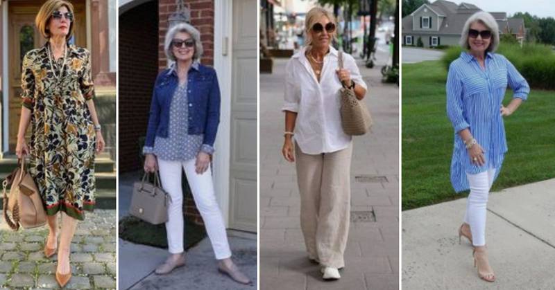 5 ideas de looks para vestir moderna y elegante a los 50 años