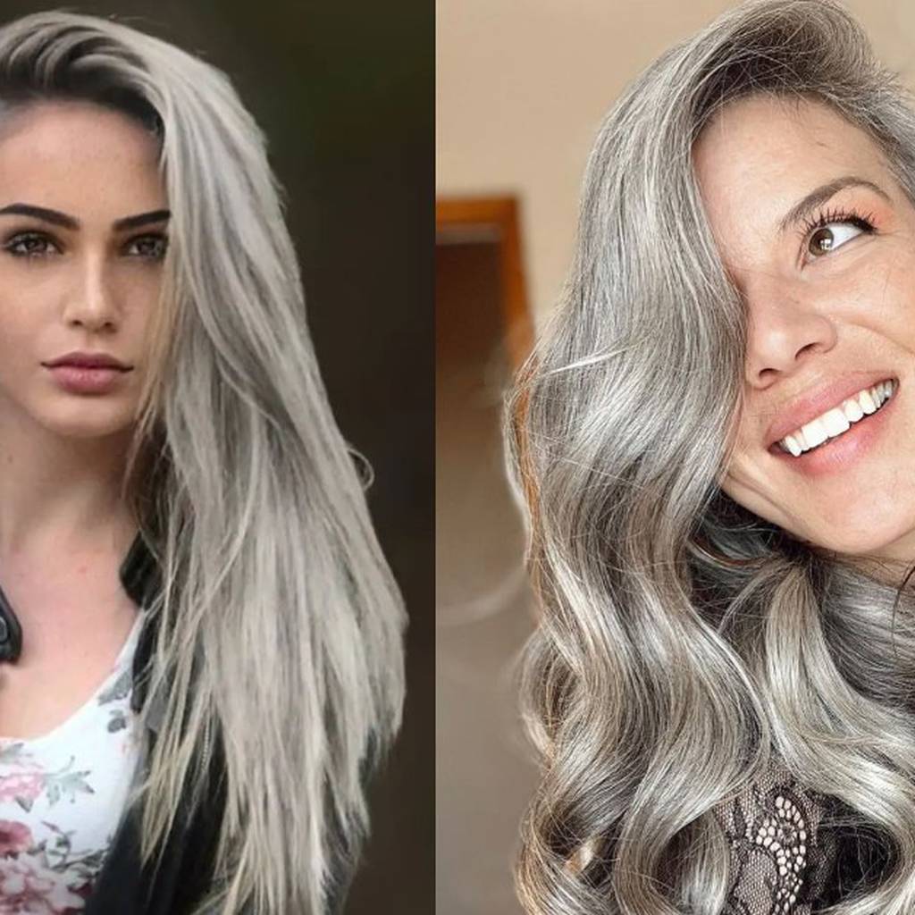 Mechas babylights para disfarçar cabelos grisalhos: os 3 estilos