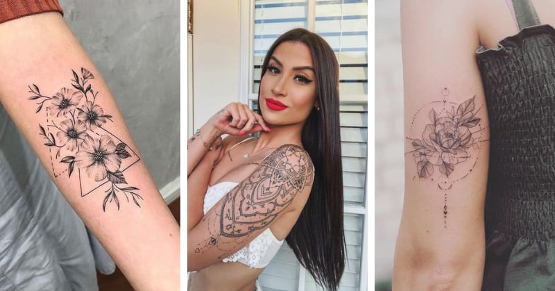 10 fotos tattoo no braço feminina para inspirar seu próximo desenho – Nova  Mulher