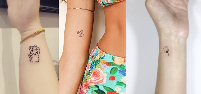 Ideias De Tatuagens Minimalistas Fofinhas Para Mulheres Charmosas Nova Mulher