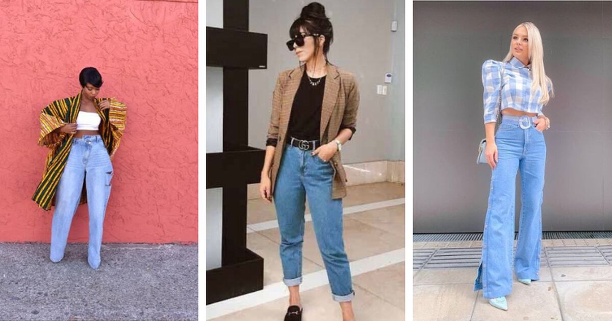 Como usar calça de cintura alta jeans: inspirações e dicas
