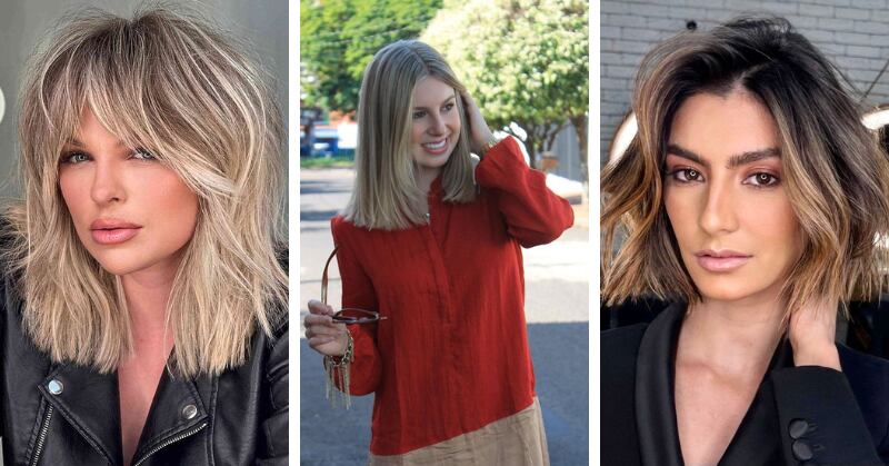 Transformando sua aparência: cortes de cabelo feminino médio que  rejuvenescem – Nova Mulher