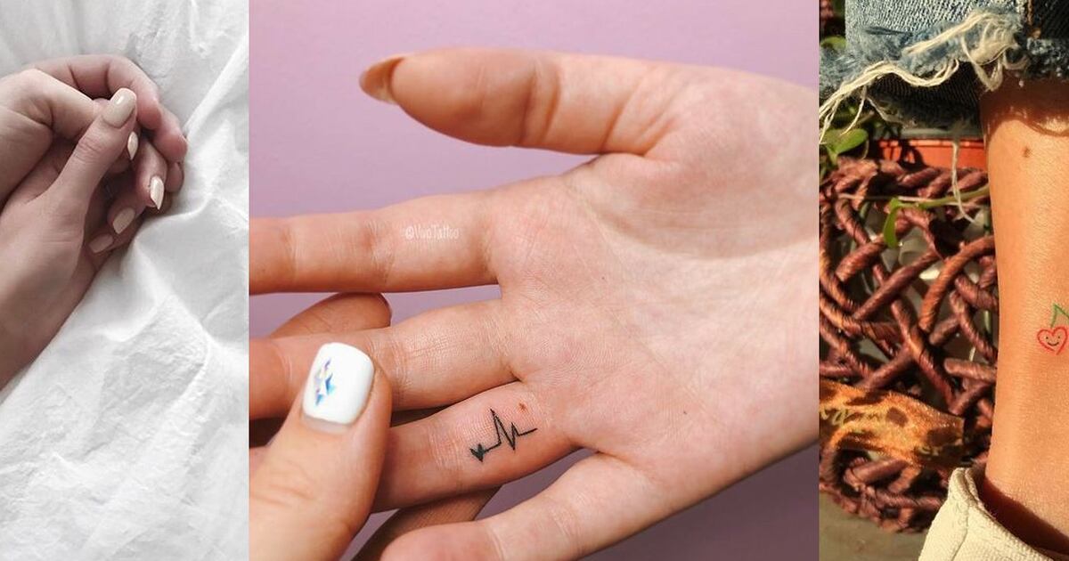 Tatuagem nos dedos: delicadas, bonitas e discretas