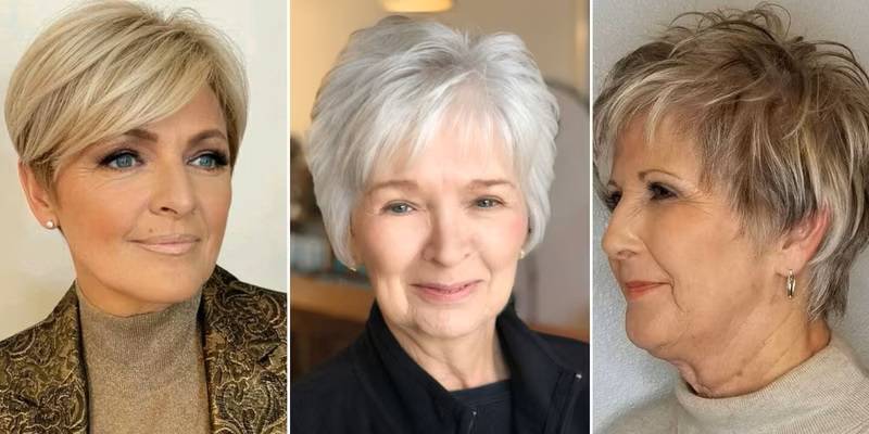 Corte de cabelo Pixie para mulheres de 50 a 60 anos: 5 estilos