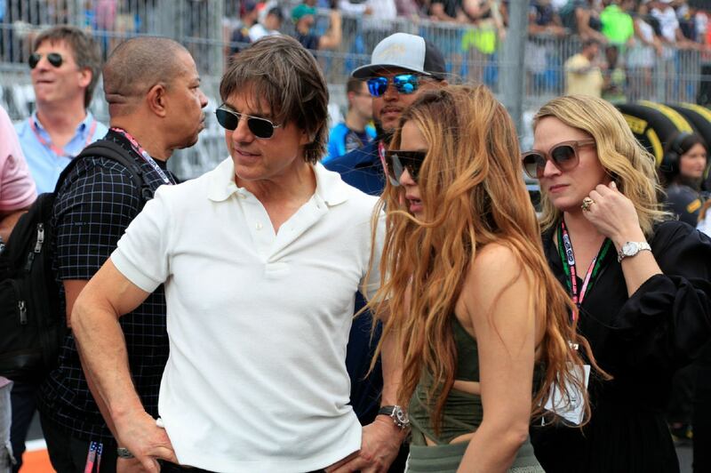 Tom Cruise y Shakira