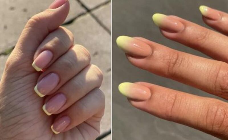 unhas amarelo selena gomez tom bachik