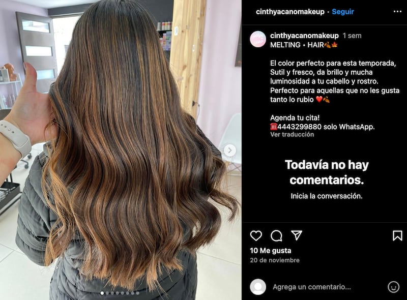 ¿Cómo es el melting hair?