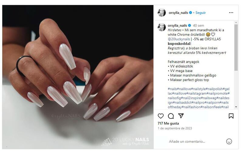 Las uñas coffin están en tendencia durante este verano 2024