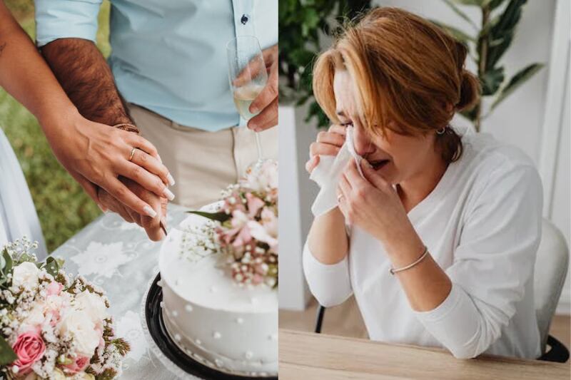 Noiva tenta fazer seu próprio bolo de casamento, mas o resultado foi ‘um dos mais feios da história’