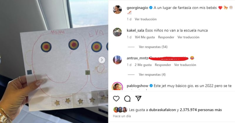 La hija de Georgina Rodríguez y Ronaldo sorprende a su madre con un regalo especial