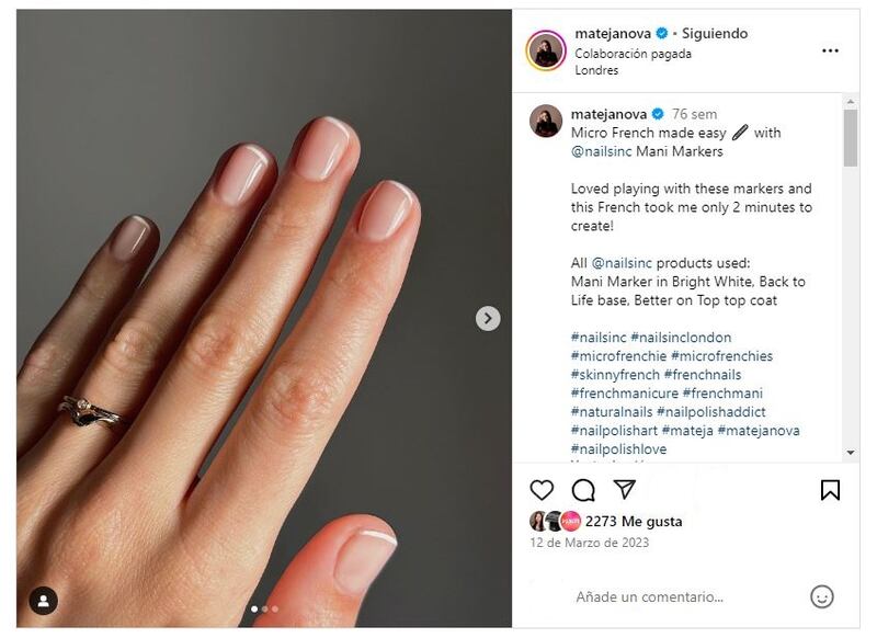 La manicura 'demure' arrasará durante las últimas temporadas del año