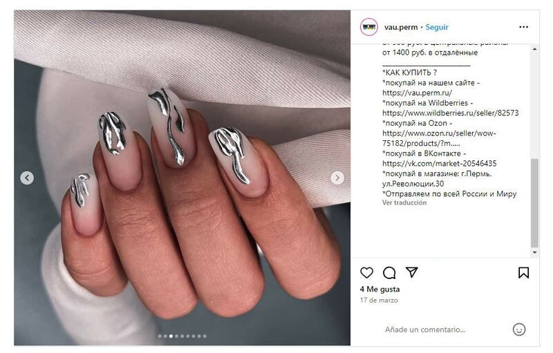 El 'freehand nail art' es una tendencia idónea para las mujeres originales