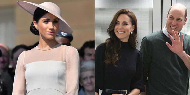 Meghan Markle / Príncipe William / Kate Middleton