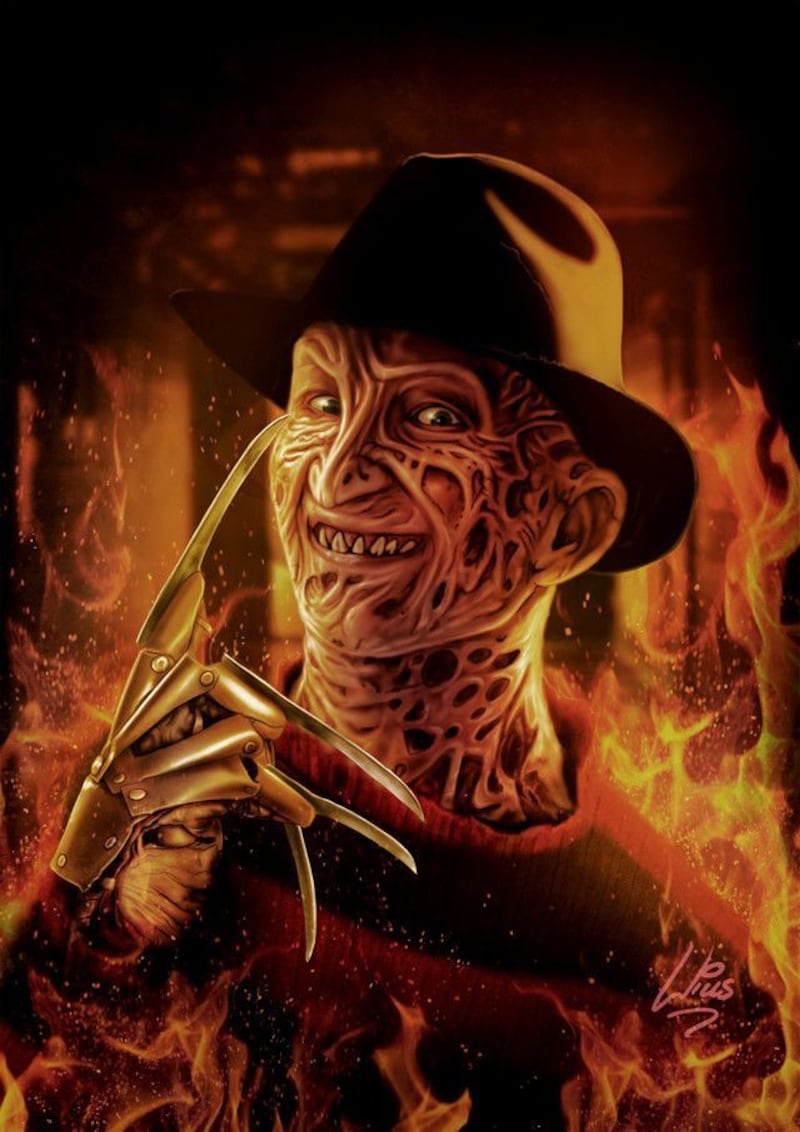 Freddy Krueger de “A Nightmare on Elm Street”