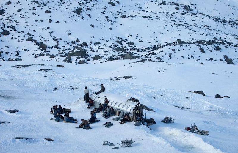 Escenas de 'La sociedad de la nieve'