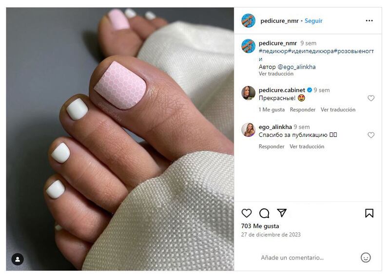 Los diseños de uñas para los pies elegantes se llevarán mucho en primavera-verano