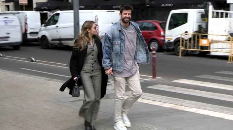 Clara Chía y Gerard Piqué