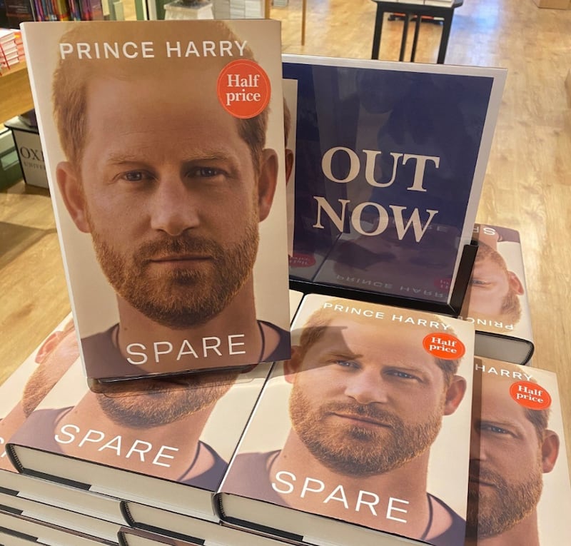 Spare, el libro del Príncipe Harry