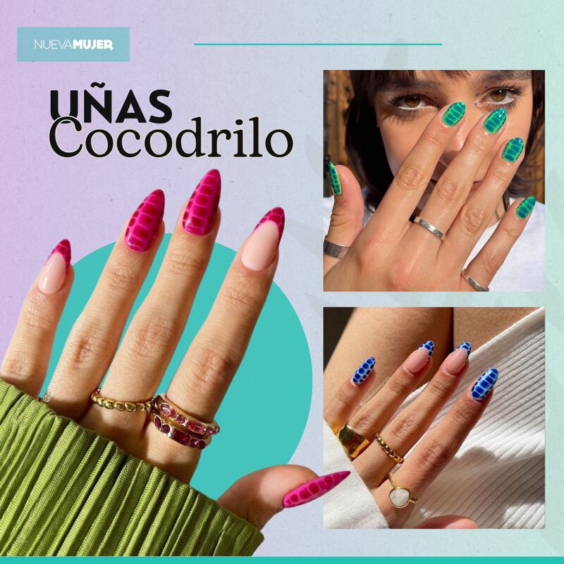 Uñas cocodrilo