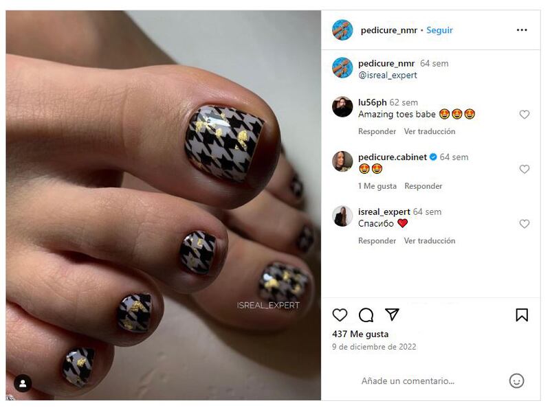 Los diseños de uñas para los pies elegantes se llevarán mucho en primavera-verano