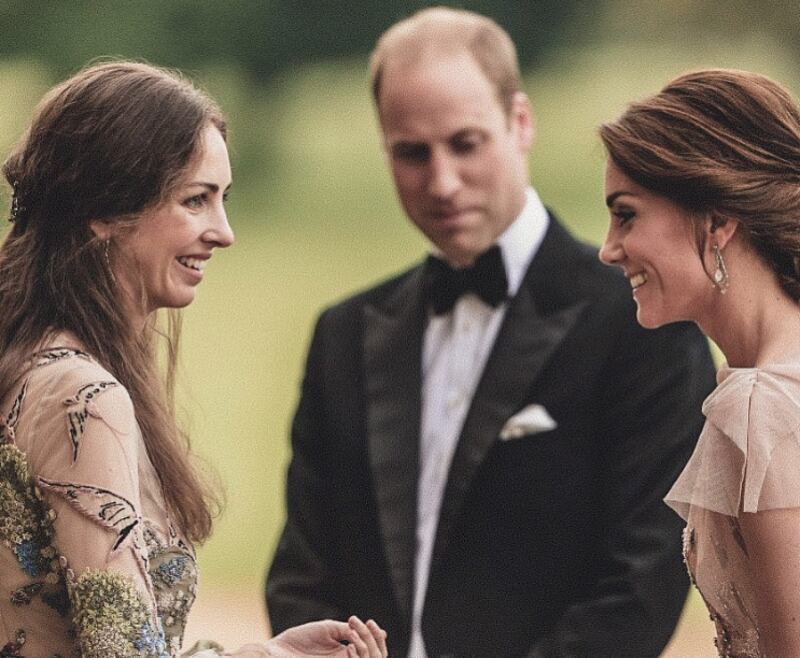 Rose Hanbury, príncipe William e Kate Middleton
Foto: duchessofsuccessofficial