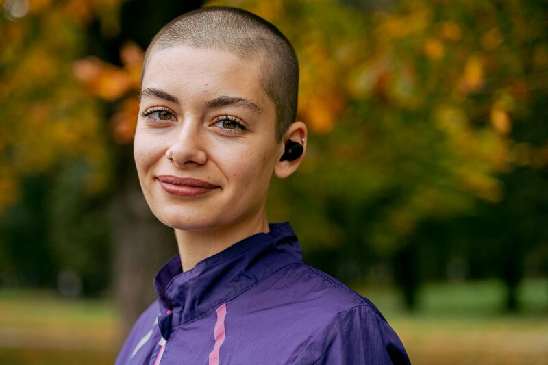 Mujer con cáncer