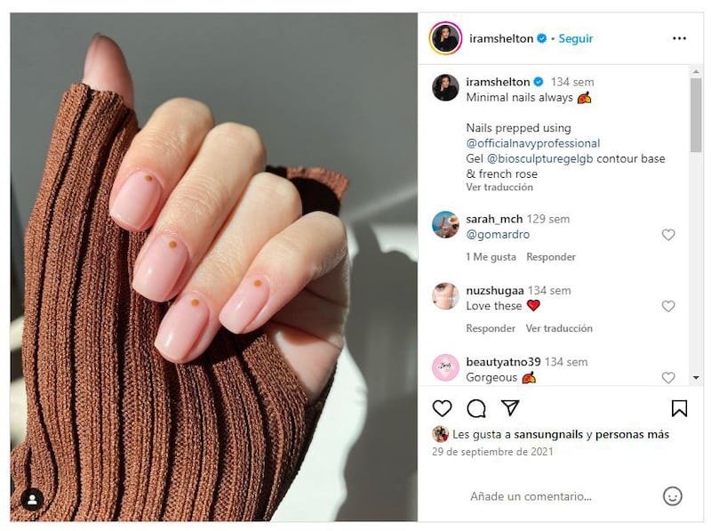 Las 'dot nails' son la última tendencia en cuanto a manicuras para esta temporada primaveral