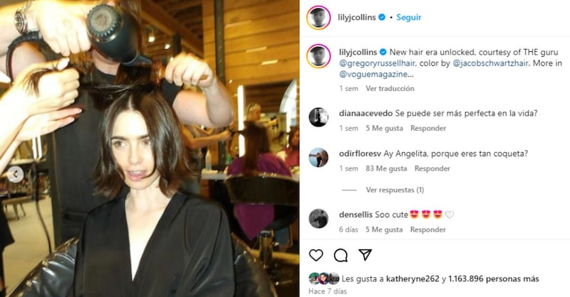 Lily Collins se hace un arriesgado cambio de look que la hizo ver más elegante: ¿Qué corte es y cómo puedes pedirlo?