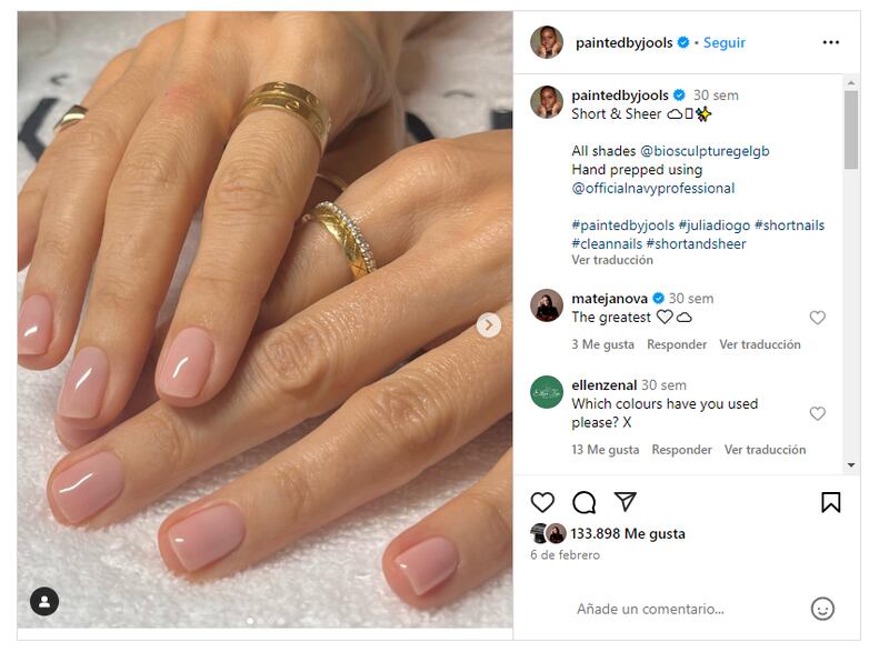 Las 'BB Cream Nails' son la última tendencia en manicura elegante y discreta