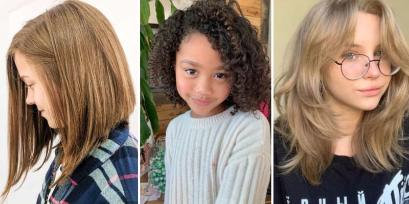 Cortes de cabelo para meninas de 11 a 15 anos 2023: são modernos e ela vai  ficar linda!